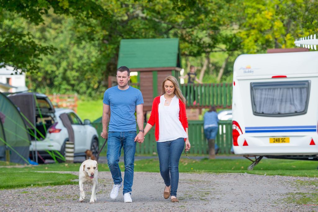 Campsie Glen Holiday Park Fintry Eksteriør bilde
